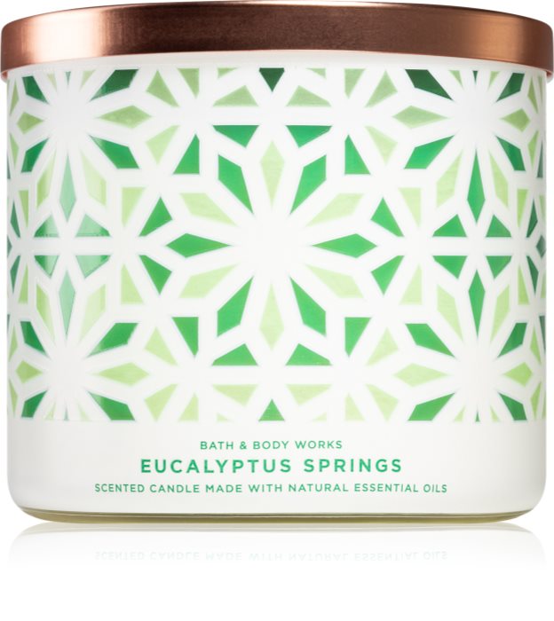 Bath & Body Works Eucalyptus Springs scented candle notino.ie