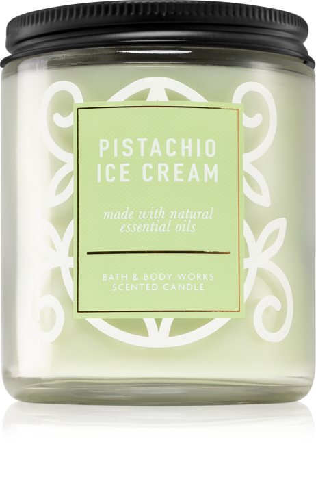 Bath And Body Works Pistachio Ice Cream Candle www.notino.ie
