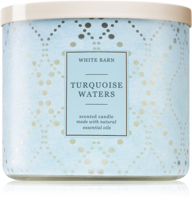 Bath & Body Works Turquoise Waters scented candle notino.co.uk