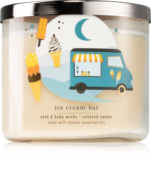 Bath & Body Works Ice Cream Bar bougie parfumée notino.fr