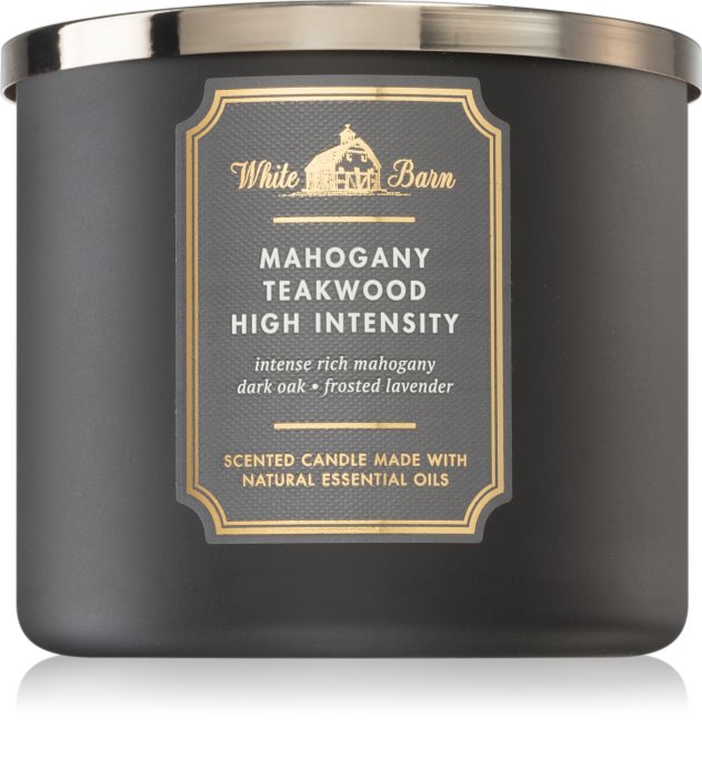 Bath & Body Works Mahogany Teakwood High Intensity scented candle