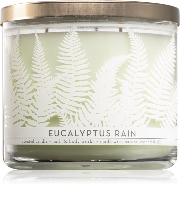 Bath & Body Works Eucalyptus Rain scented candle notino.co.uk