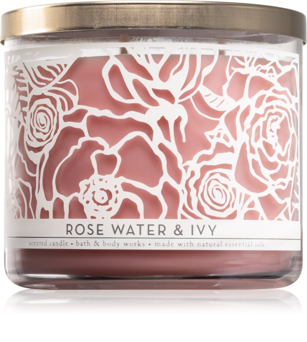 Bath & Body Works Rose Water & Ivy scented candle notino.co.uk