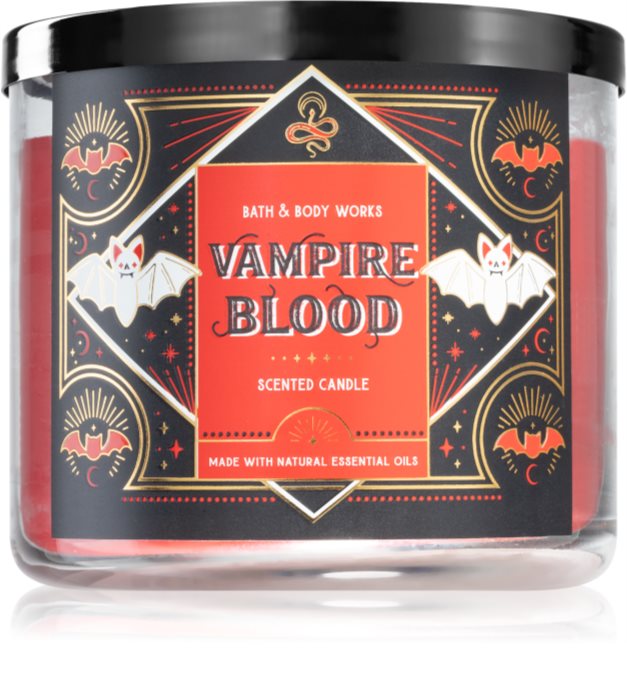 Bath & Body Works Vampire Blood ароматна свещ Аромати за дома Bath