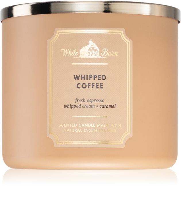 Bath & Body Works Whipped Coffee scented candle notino.co.uk