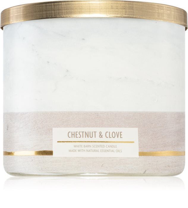 Bath & Body Works Chestnut & Clove scented candle notino.co.uk