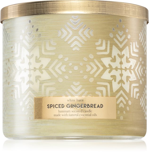 Bath & Body Works Spiced Gingerbread scented candle I. notino.co.uk