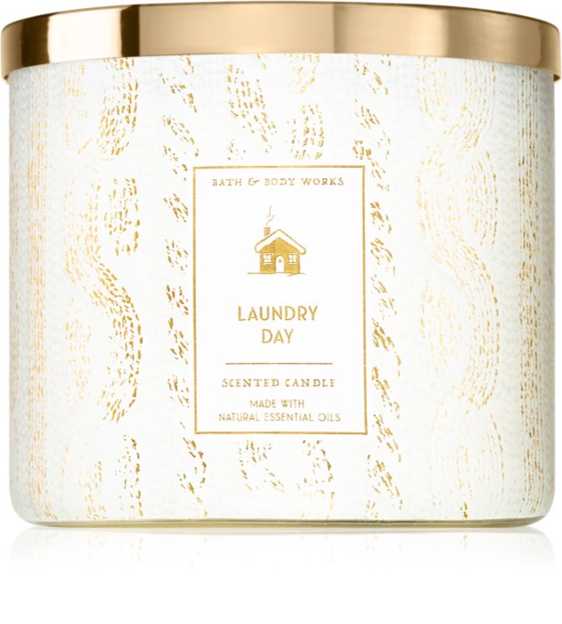 Bath & Body Works Laundry Day scented candle III notino.co.uk