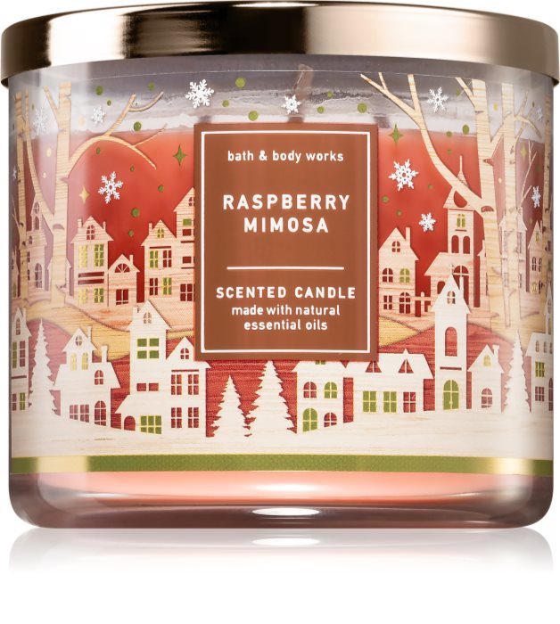 Bath & Body Works Raspberry Mimosa scented candle I. notino.co.uk