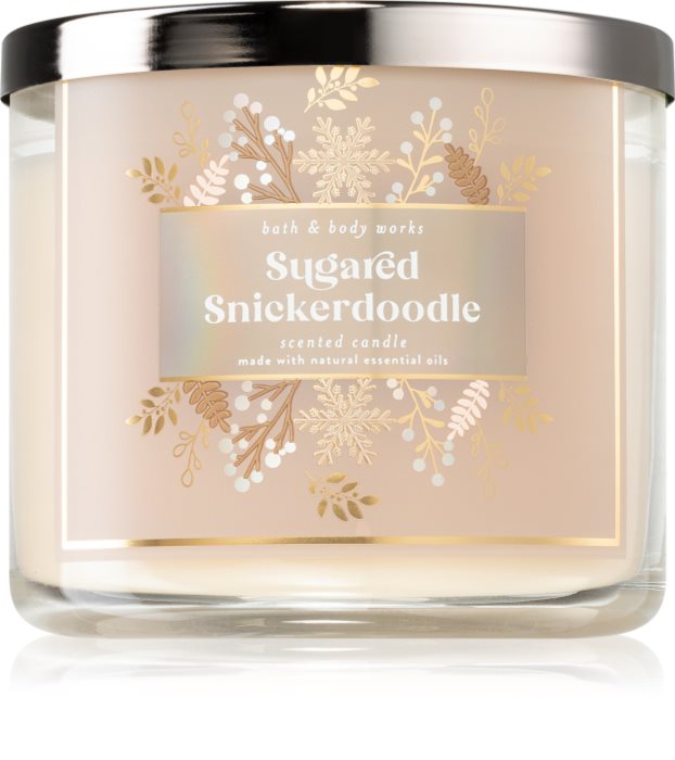 Bath & Body Works Sugared Snickerdoodle scented candle notino.co.uk