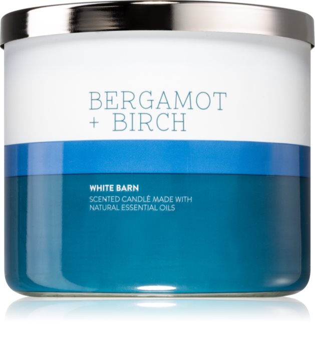 Bath & Body Works Bergamot + Birch vela perfumada notino.es