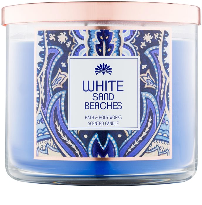 Bath & Body Works White Sand Beaches Scented Candle notino.co.uk