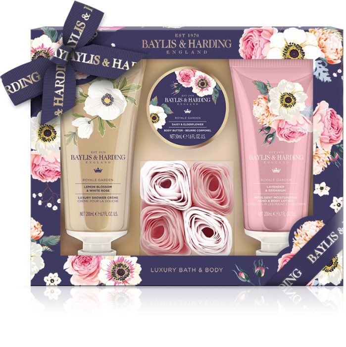 Baylis & Harding Royale Garden Lemon Blossom & White Rose zestaw