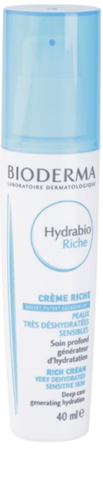 Bioderma Hydrabio Riche crème visage pour peaux déshydratées et sèches ...