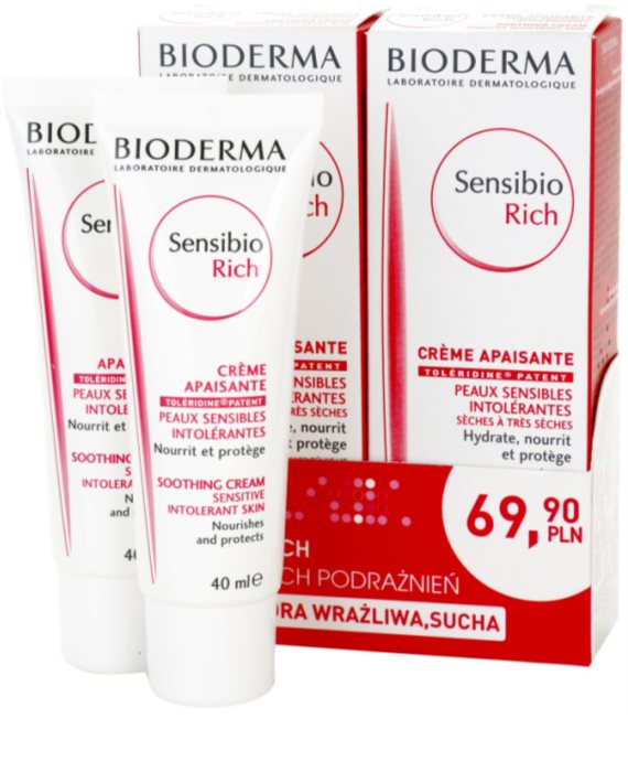 Bioderma Sensibio Rich Zestaw Kosmetyków I 0696