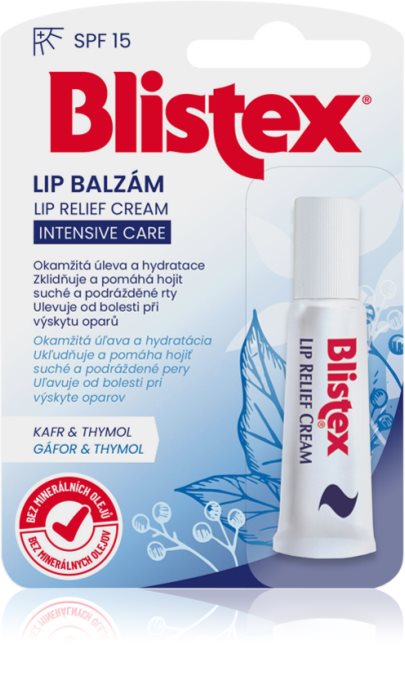 Blistex Lippenbalsam Mit LSF 15 In Der Tube – Medizinische Pflege Bei Trockenen Lippen