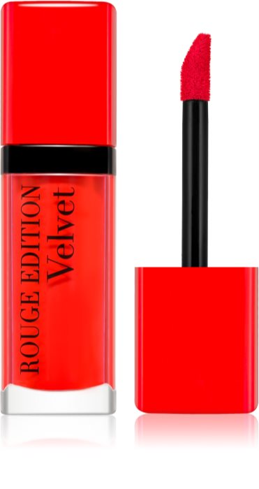 Bourjois Rouge Edition Velvet folyékony rúzs matt hatással 
