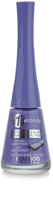 Vernis à Ongles Bourjois 1 Seconde - N°61 Hypnose, Rose Brillant, Effet Brillance, Made In France
