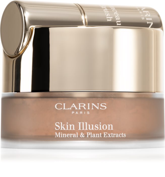 Clarins Skin Illusion Loose Powder Foundation podkład w pudrze z pędzelkiem