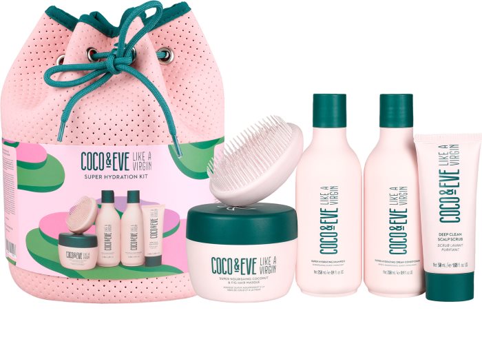 Coco & Eve Like A Virgin Super Hydration Kit set (per idratazione e