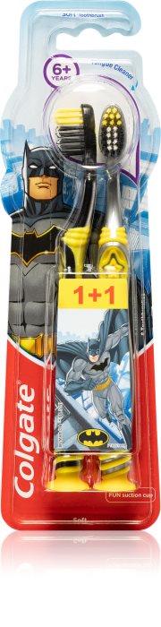 Colgate Smiles Batman Toothbrush for Kids 6+ Soft | notino.ie