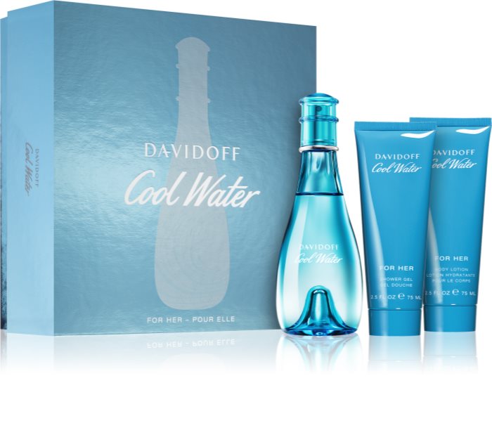 Davidoff Cool Water Woman coffret notino.pt