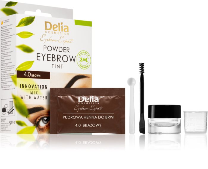Delia Cosmetics Eyebrow Expert тонуюча фарба для брів notino.ua