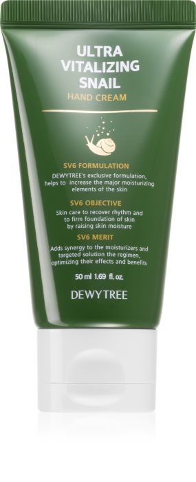 Dewytree Ultra Vitalizing Snail Moisturising Hand Cream with Snail ...