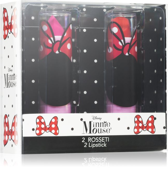 Disney Minnie Mouse 2 Lipstick Geschenkset Für Kinder Notino At