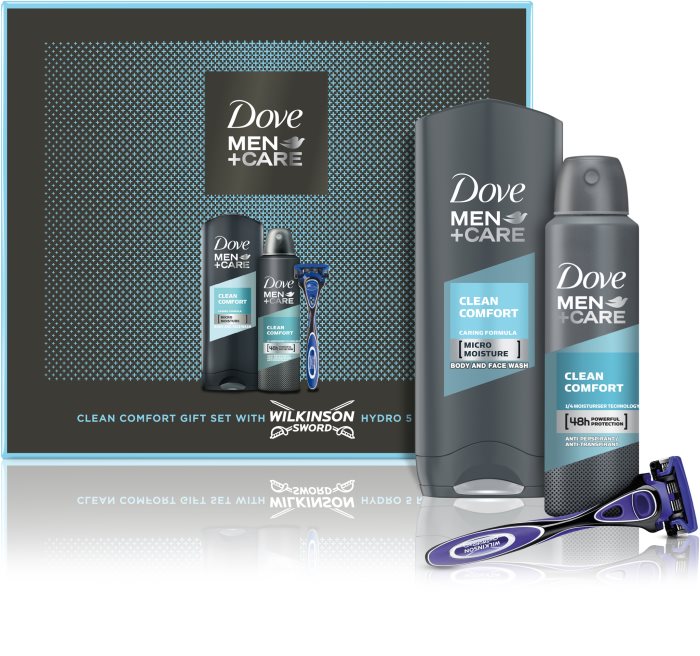 Dove Men+Care Clean Comfort Gift Set (for Men) notino.co.uk