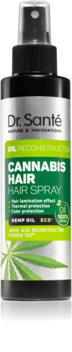 Dr. Santé Cannabis Hair Spray With Hemp Oil | notino.co.uk