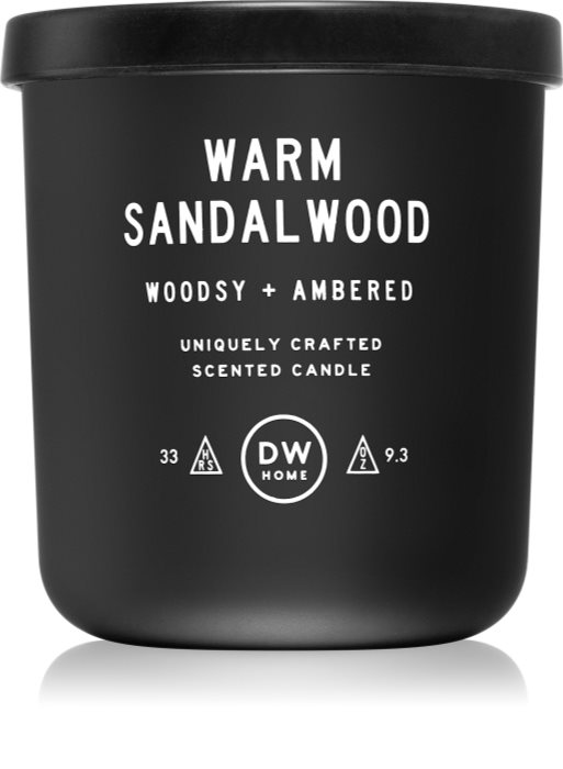 DW Home Warm Sandalwood scented candle notino.ie
