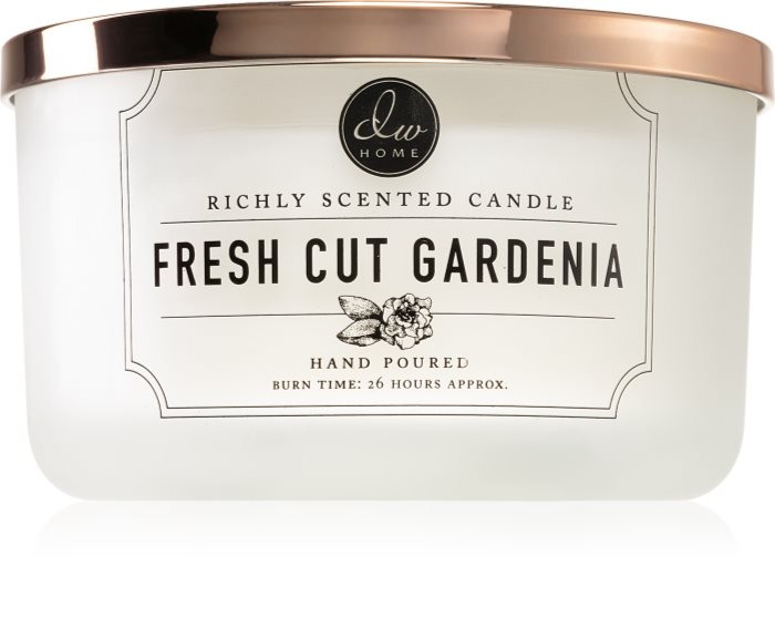 DW Home Fresh Cut Gardenia scented candle I. notino.co.uk