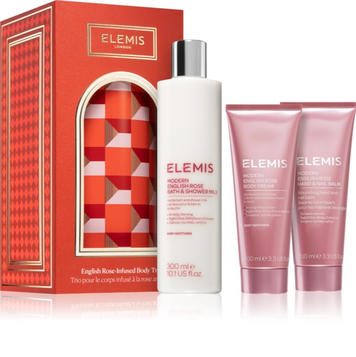 Elemis Body Soothing English RoseInfused Body Trio Geschenkset (für den Körper) notino.at