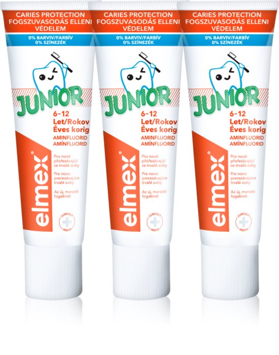 Elmex Junior 612 Years Toothpaste for Children notino.co.uk