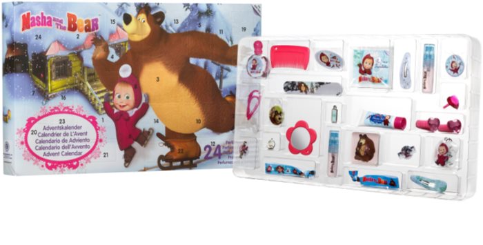 EP Line Masha and The Bear calendrier de l'Avent pour enfant | notino.be