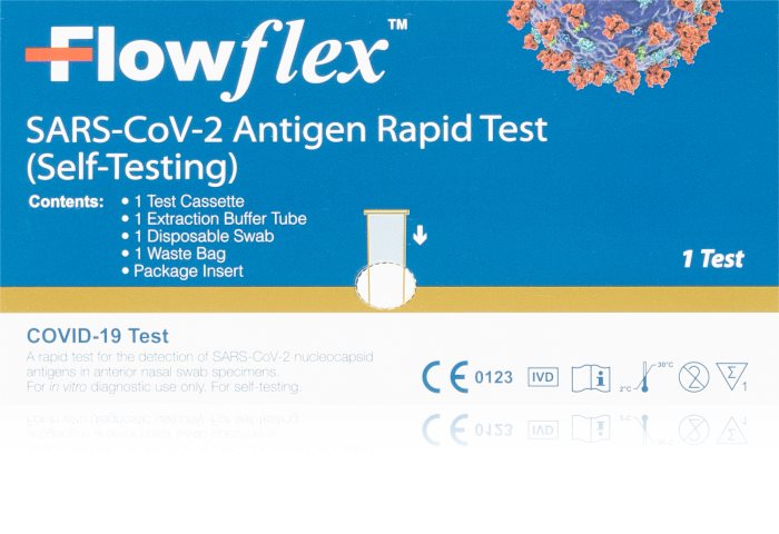 Flowflex SARS-CoV-2 Antigen Rapid Test (Self-Testing) | notino.pl
