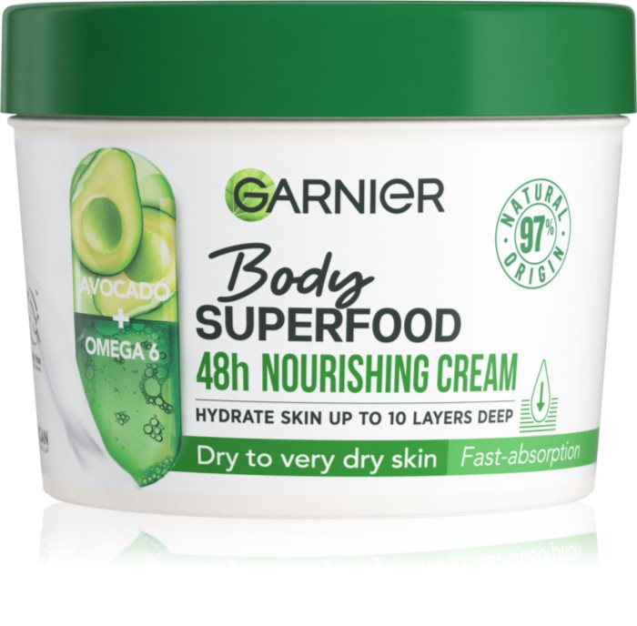 Garnier Body SuperFood Body Cream With Avocado notino.co.uk