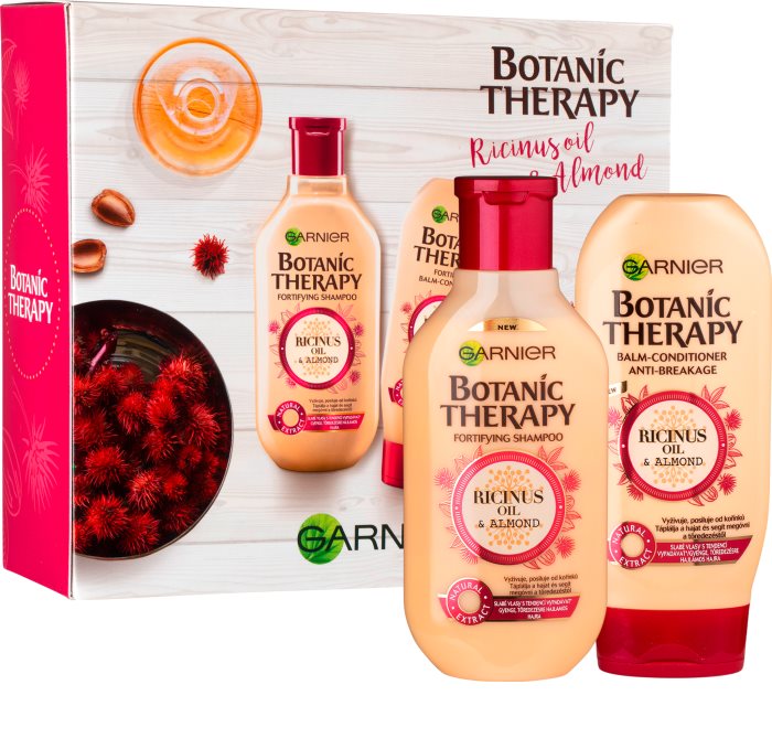 Garnier Botanic Therapy Ricinus Oil Cosmetic Set I. (For Weak Hair