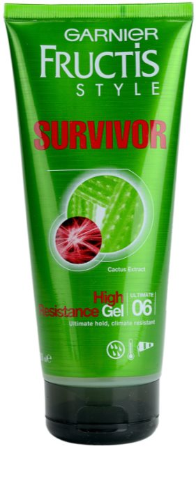 Garnier Fructis Haargel Extra Starker Halt – 200 Ml (Packung Mit 4 Stück) – Für Definierte Frisuren