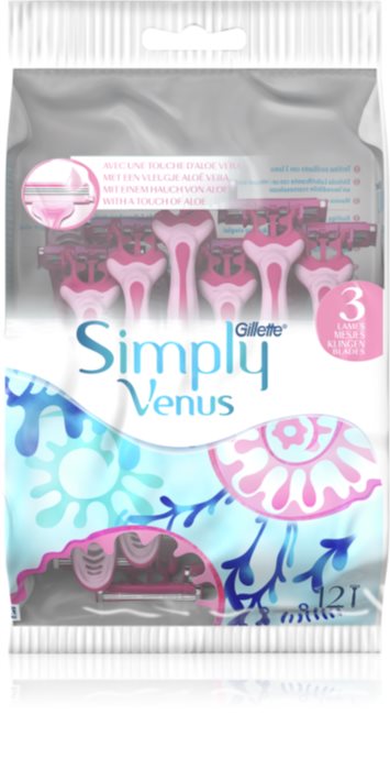 Gillette Simply Venus Lametta Da Donna Notino It