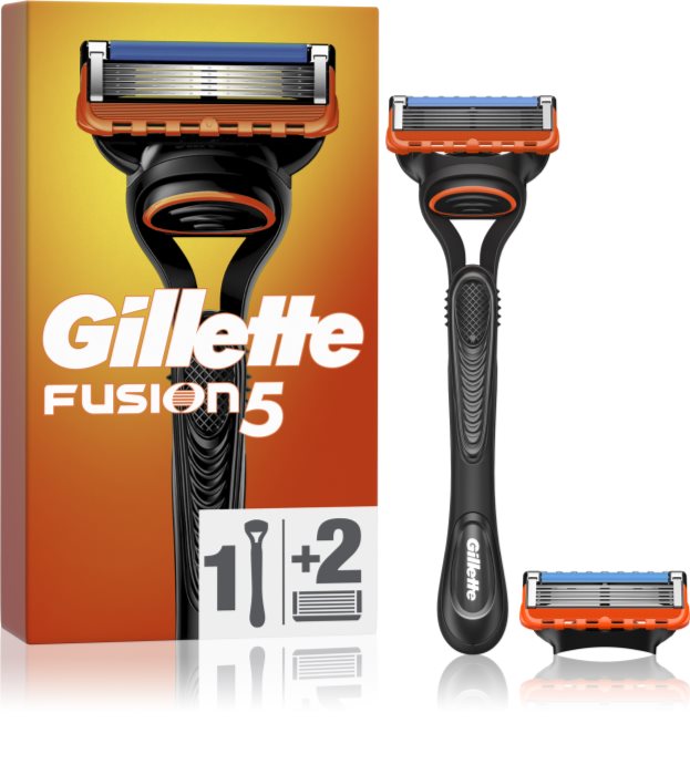 Coffret Gillette Fusion5 - Rasoir + 4 Lames De Rechange + Gel De Rasage - Neuf Sous Emballage