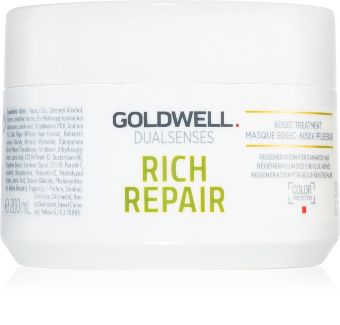 Goldwell Dualsenses Rich Repair Mask for Dry and Damaged Hair notino