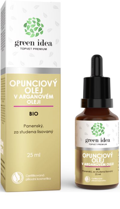 Green Idea Prickly Pear Oil Bio Soin Intense Pour Peaux Matures Notinofr