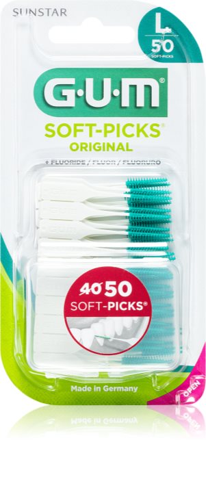 G.U.M Soft-Picks Fluoride Stuzzicadenti Regular - Foto 2