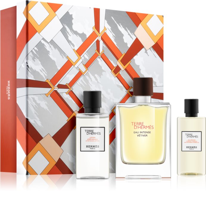 Hermès Terre d'Hermès Eau Intense Vétiver Gift Set III. for Men ...