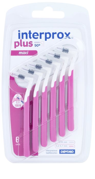 Interprox Plus 90° Maxi Interdental Brushes 6 pcs | notino.co.uk