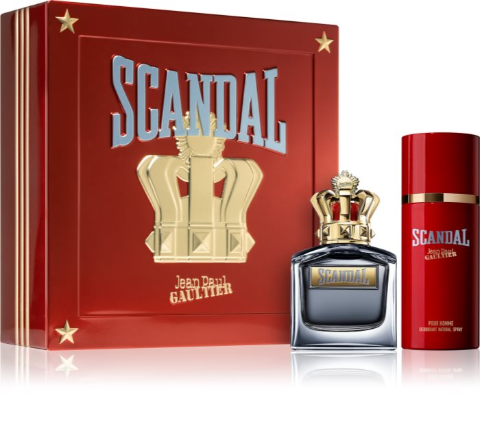 Jean Paul Gaultier Scandal Pour Homme Gift Set for Men notino.co.uk