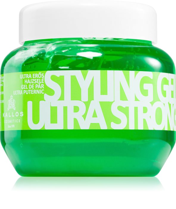 Kallos Styling Gel Ultra Strong Hold gel cheveux fixation ultra forte