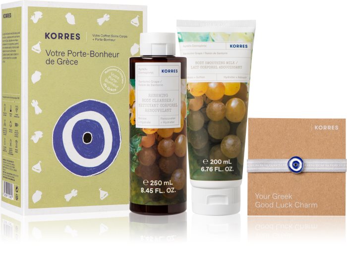 Korres Santorini Grape Gift Set (for Body) for Women notino.co.uk